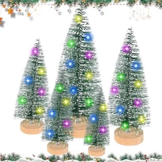 ST TRADİNG Kerstboomset - 5 Denneboompjes
