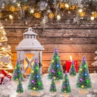 ST TRADİNG Kersttafelboom set 9 stuks