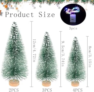 ST TRADİNG Kersttafelboom set 9 stuks