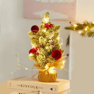 ST TRADING Mini Kerstboom - Tafeldecoratie