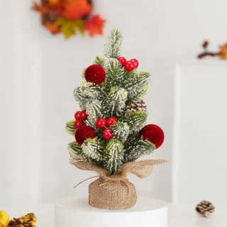 ST TRADING Mini Kerstboom - Tafeldecoratie