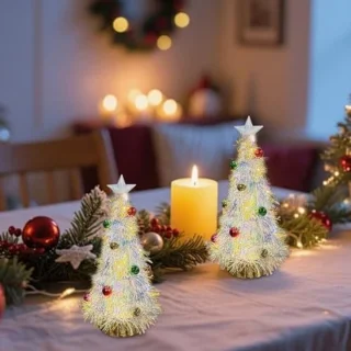 ST TRADING Mini LED Kerstboom - Tafelversiering