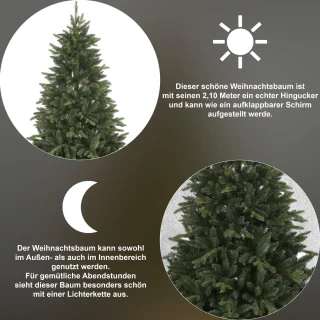 Star Trading Kunstkerstboom Bergen 2,1 m groen
