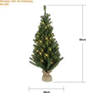 Star Trading Toppy LED-kerstboom 90 cm