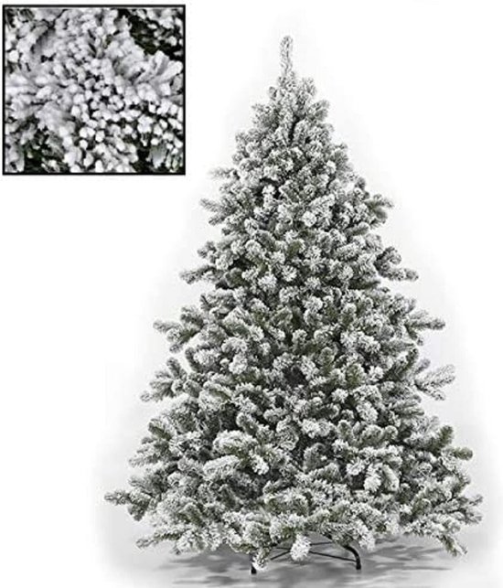 Superrealistisch Besneeuwd Kunstkerstboom 150 cm