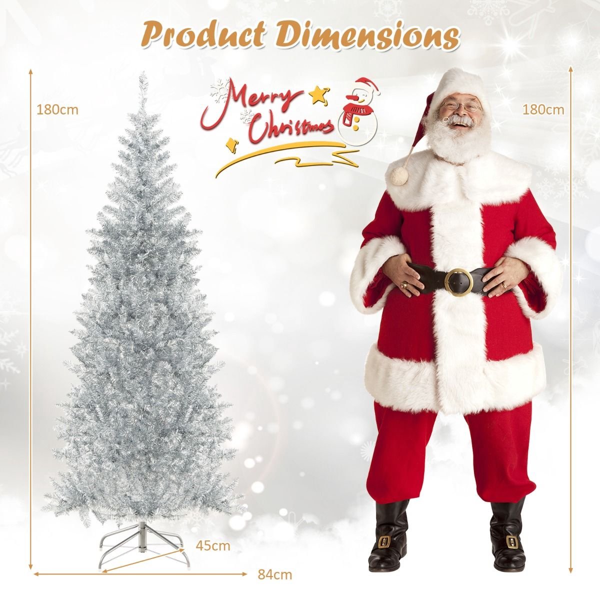 SureDeal Kerstboom Kunstkerstboom 180 cm