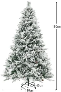 SureDeal® kerstboom sneeuwvlokkige led