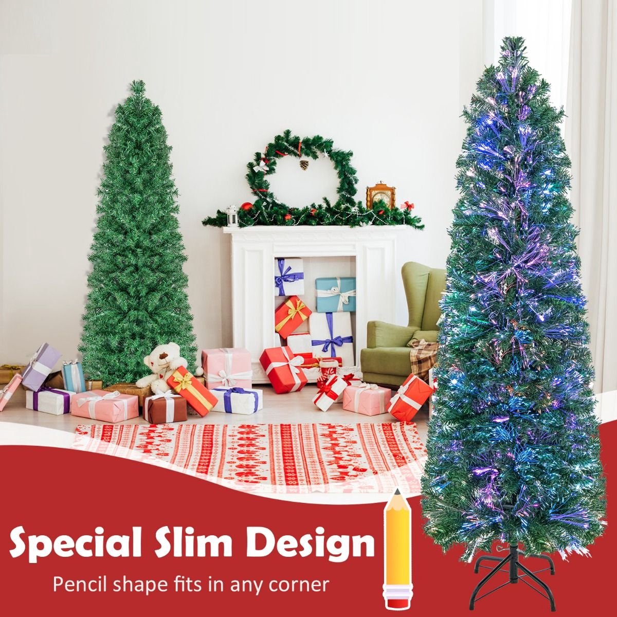 SureDeal Kunstkerstboom 150 cm 361 Takken