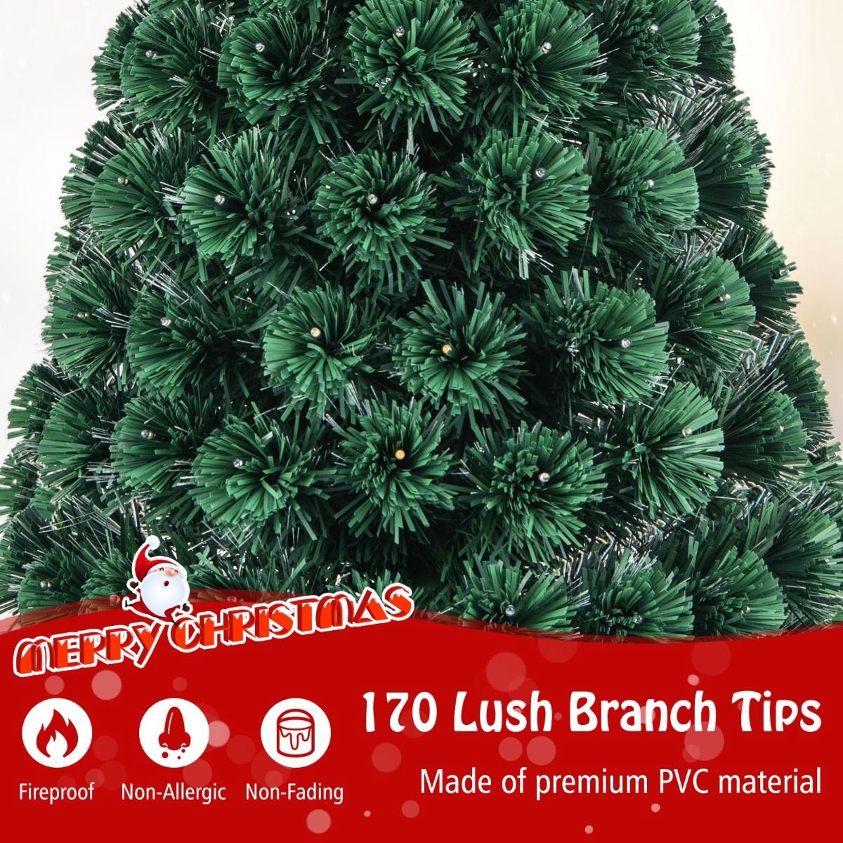 SureDeal Kunstkerstboom 150 cm Groen