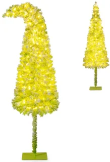SureDeal® kunstkerstboom 64x210 cm groen