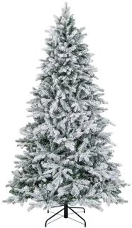 SureDeal® kunstkerstboom wit en groen