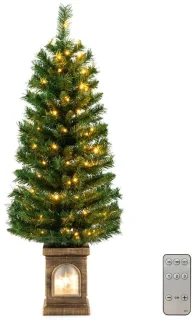 SureDeal® verlichte kerstboom pot