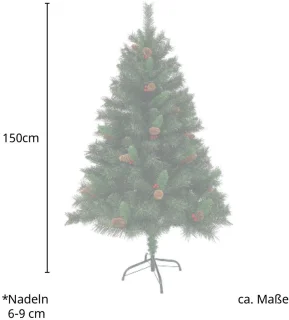 SVITA kunstkerstboom Luvi naalden 150 cm