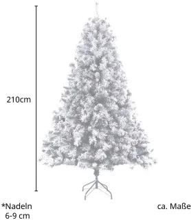 SVITA kunstkerstboom Luvi naalden 210 cm