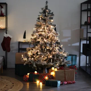 SVITA kunstkerstboom Luvi naalden 210 cm