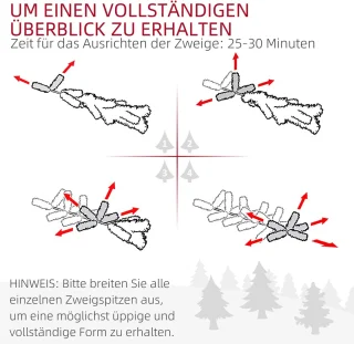 Sweiko Kunstkerstboom 180 cm