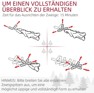 Sweiko Kunstkerstboom 180 cm