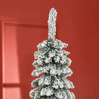 Sweiko Kunstkerstboom 210 cm Groen/Wit