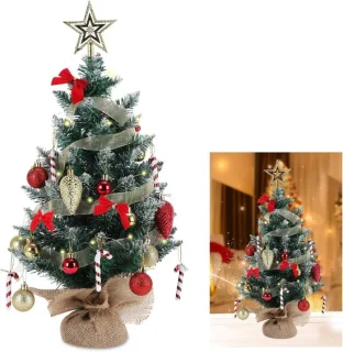 Tafelblad kerstboom - groen - 60 cm