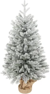 Tafelkerstboom - 90 cm - besneeuwde look
