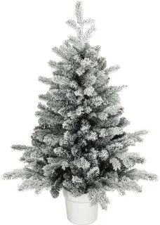 Tafelkerstboom 90 cm wit