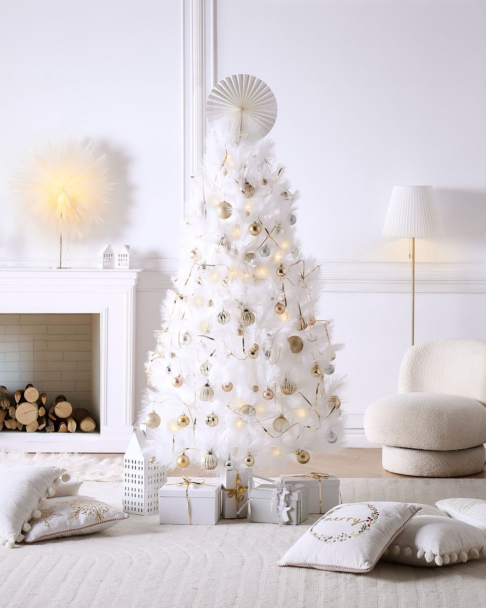 TALBOT Kerstboom Wit 180 cm