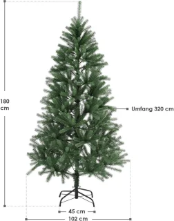 Talvi Kunstkerstboom 180 cm incl. Voet