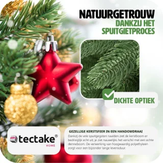 tectake Kunstkerstboom 140cm groen