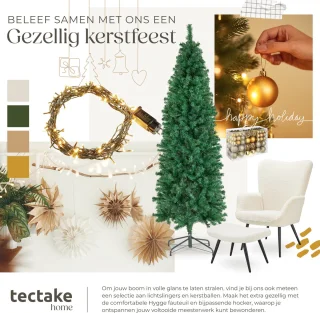 tectake Kunstkerstboom 150 cm groen
