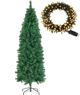 tectake® Kunstkerstboom 180 cm Groen