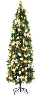 tectake® Kunstkerstboom 180 cm Groen
