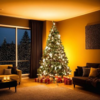 tectake Kunstkerstboom 180 cm groen