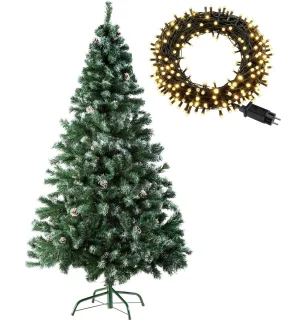 tectake® Kunstkerstboom 180 cm Groen