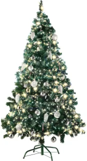 tectake® Kunstkerstboom 180 cm Groen