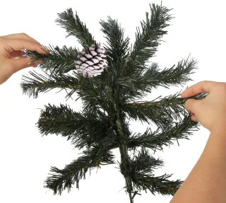 tectake® Kunstkerstboom 180 cm Groen