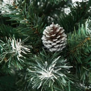 tectake® Kunstkerstboom 180 cm Groen