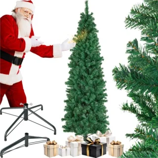 tectake Kunstkerstboom 200 cm groen