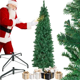 tectake Kunstkerstboom 210 cm groen