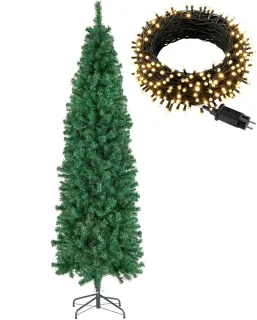 tectake® Kunstkerstboom 210 cm Groen