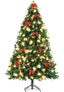 tectake® Kunstkerstboom 230 cm Groen