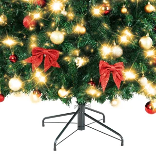 tectake® Kunstkerstboom 230 cm Groen