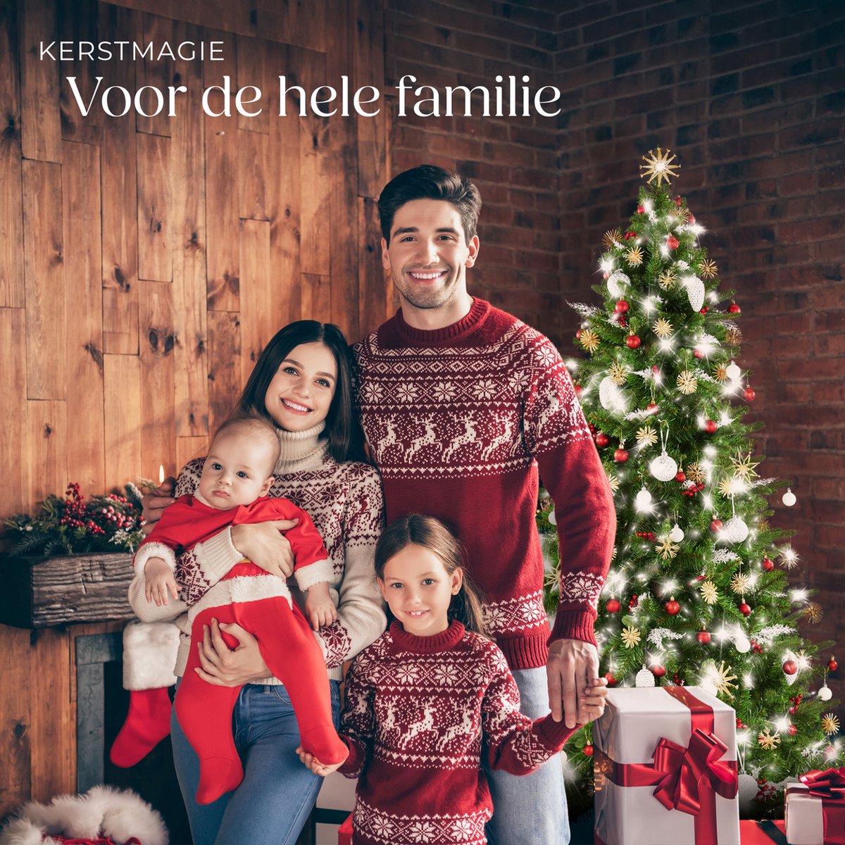 tectake Kunstkerstboom Cupid 180 cm 545 takken