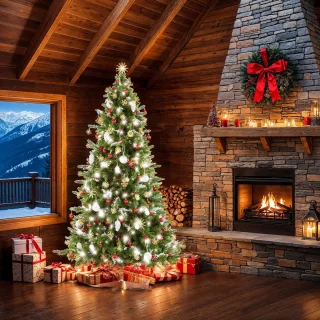 tectake Kunstkerstboom Cupid 180 cm 545 takken