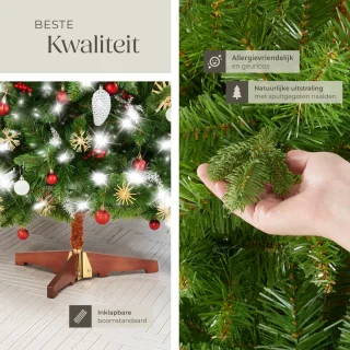 tectake Kunstkerstboom Cupid 180 cm 545 takken