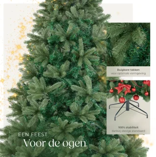 tectake kunstkerstboom Prancer 210 cm groen