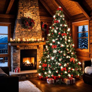 tectake Kunstkerstboom Prancer 230 cm groen inclusief standaard