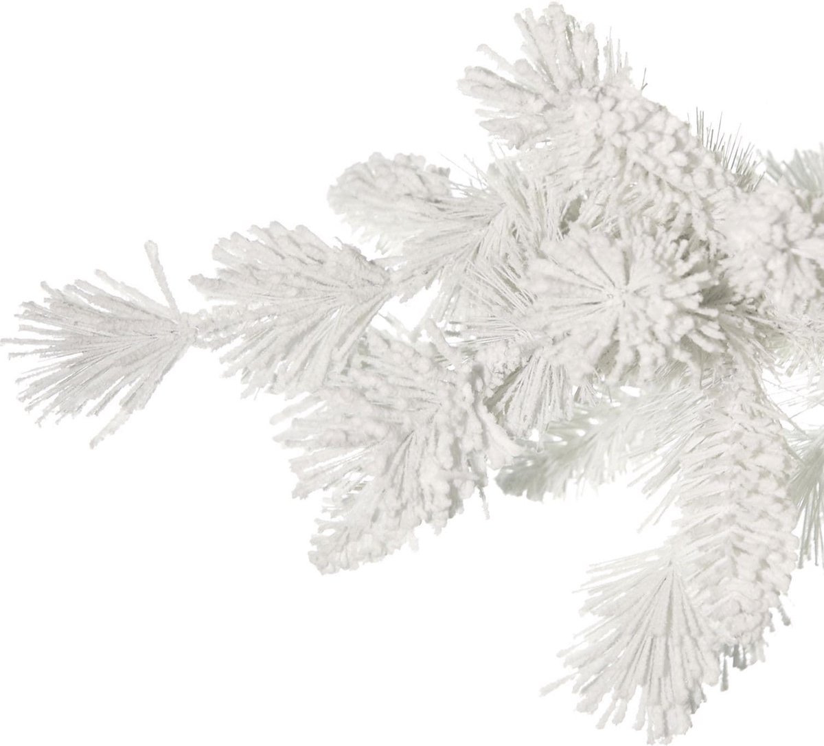 Teddy White kunstkerstboom 150 cm wit besneeuwd
