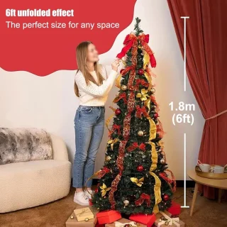 Wat vinden we goed aan de Telescopische Kerstboom 120 cm