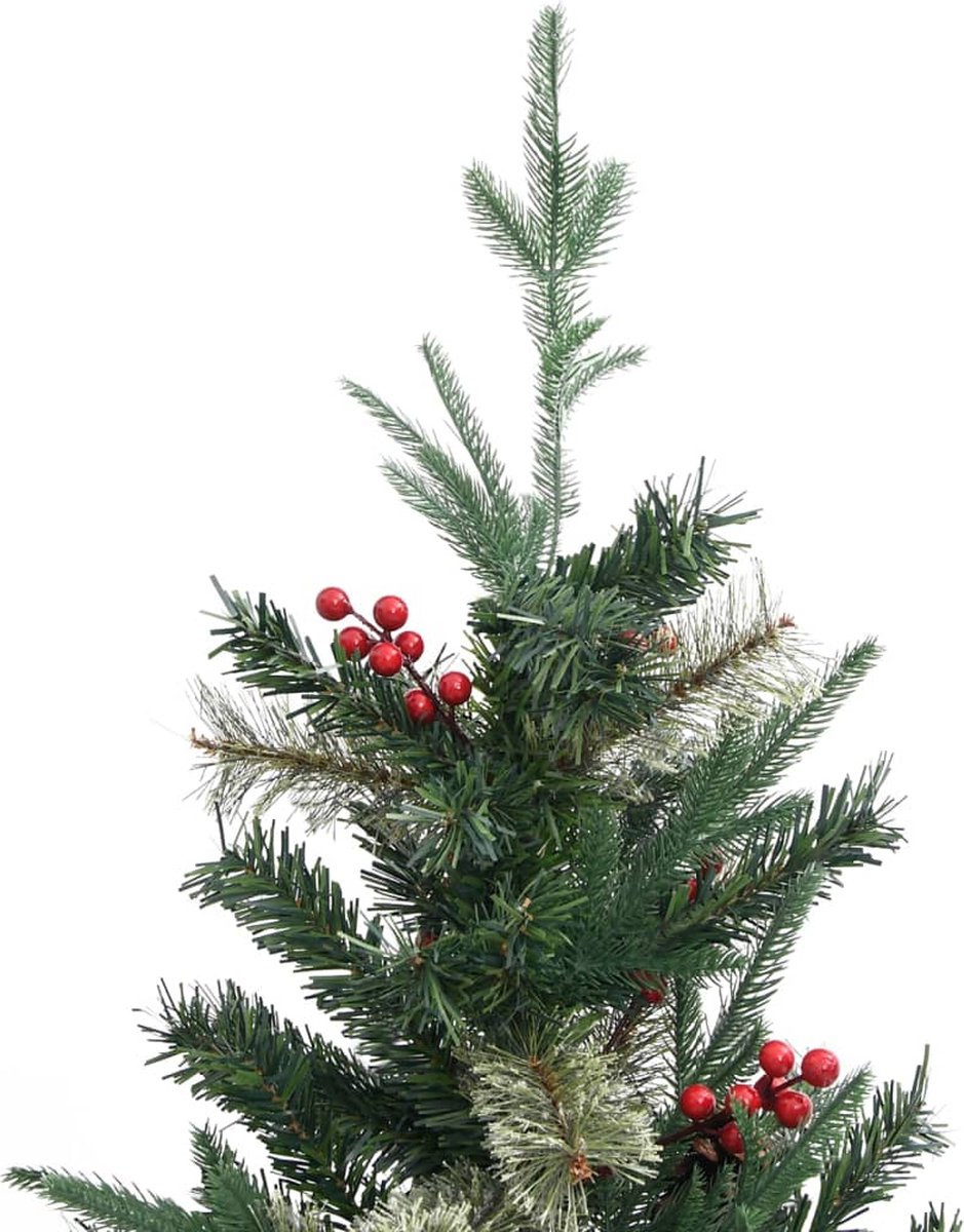 The Living Store Kerstboom 150 cm PVC en PE groen