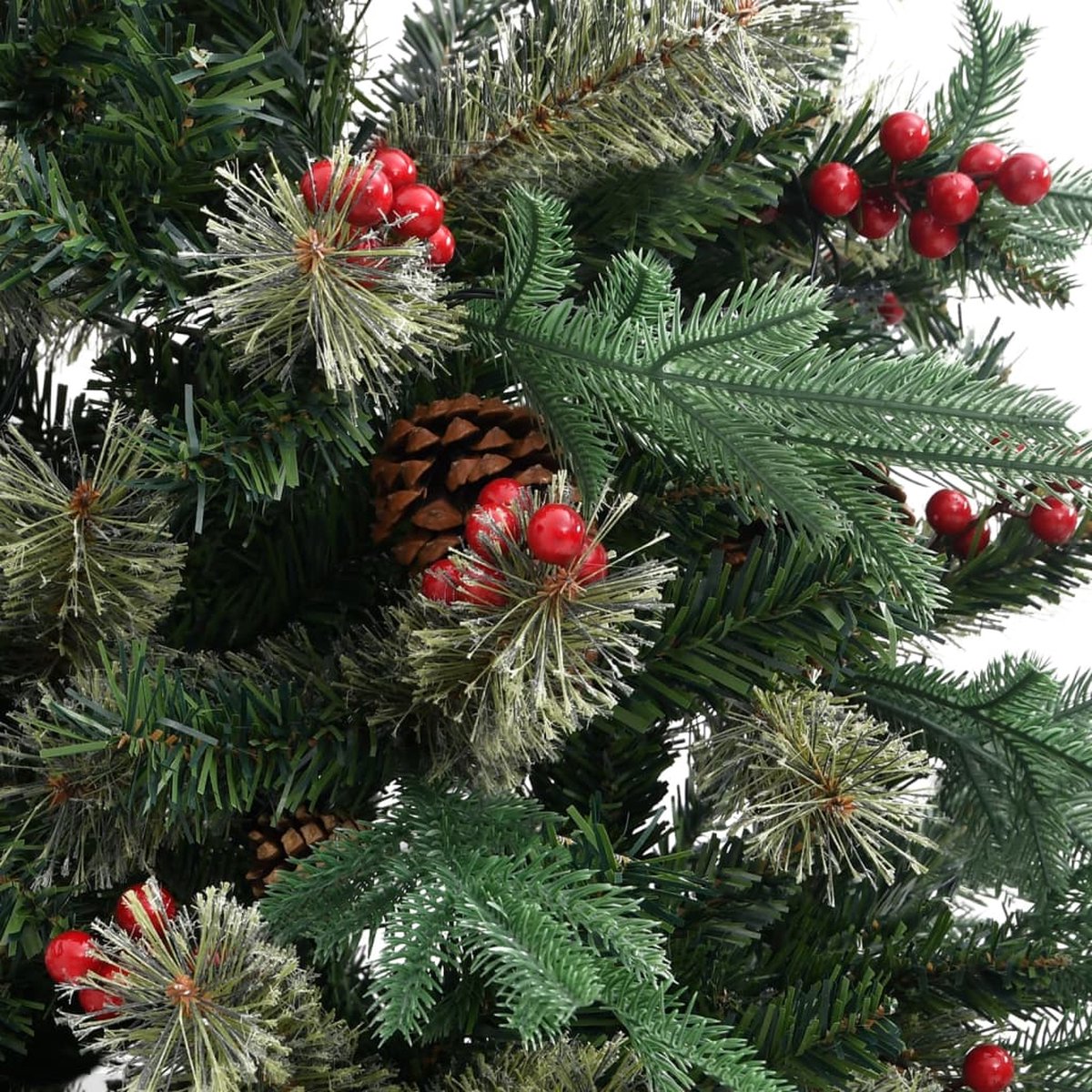 The Living Store Kerstboom 150 cm PVC en PE groen